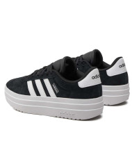 Scarpe da ginnastica ADIDAS VL COURT BOLD J IH4777 nera con bande laterali.

