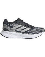 Scarpe da ginnastica ADIDAS RUNFALCON 5 J JQ2172 in tela con sfumature con strisce bianche laterali 
