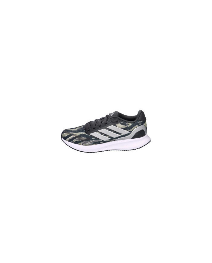 Scarpe da ginnastica ADIDAS RUNFALCON 5 J JQ2172 in tela con sfumature con strisce bianche laterali 
