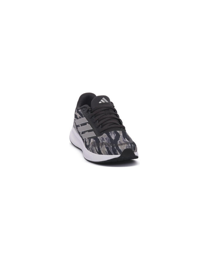 Scarpe da ginnastica ADIDAS RUNFALCON 5 J JQ2172 in tela con sfumature con strisce bianche laterali 
