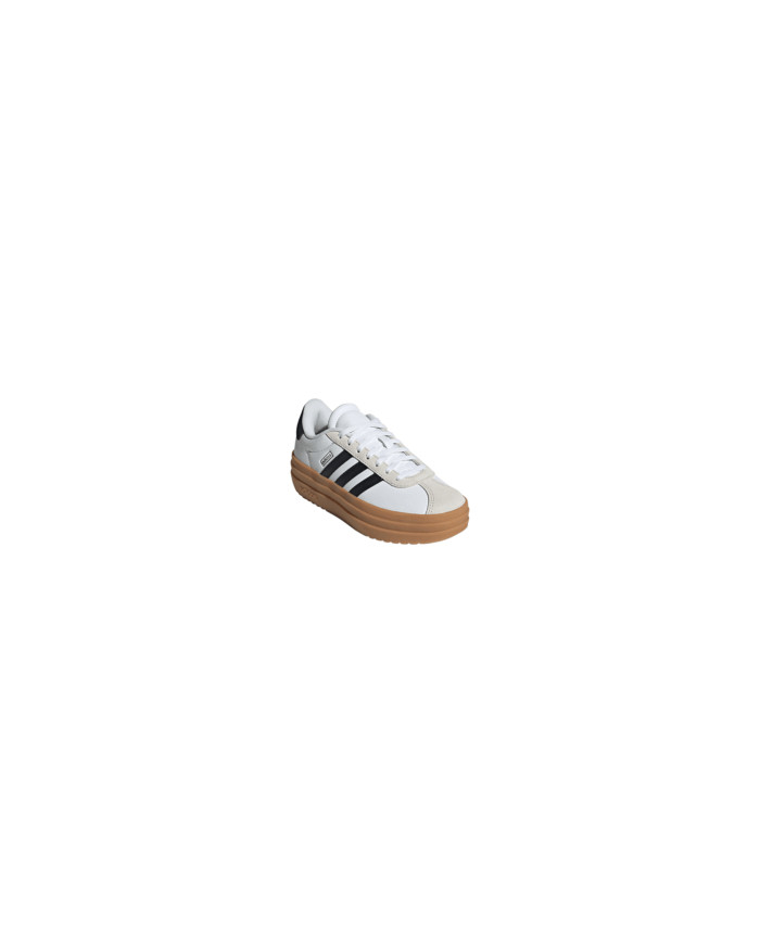 Scarpe da ginnastica ADIDAS VL COURT BOLD J JQ8065 bianche con platform beige
