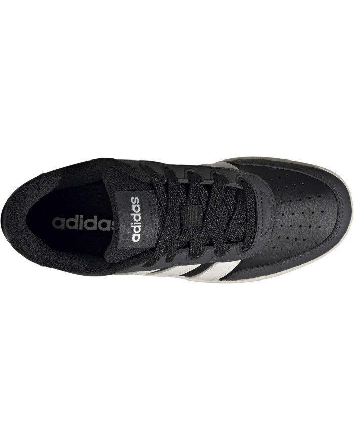 Scarpe da ginnastica ADIDAS BREAKBASE J JP9929 in tomaia nera con lacci 
