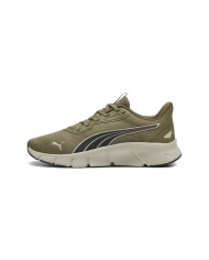 Scarpe da ginnastica PUMA FLEXFOCUS LITE MODERN 310093 in tela nera o verde oliva 
