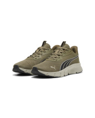 Scarpe da ginnastica PUMA FLEXFOCUS LITE MODERN 310093 in tela nera o verde oliva 
