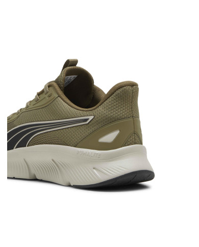 Scarpe da ginnastica PUMA FLEXFOCUS LITE MODERN 310093 in tela nera o verde oliva 
