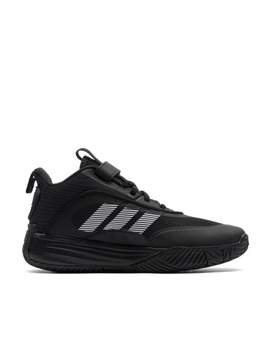 SNEAKERS ADIDAS OWNTHEGAME 3.0 K IF4593 IN RETINA NERA E SUOLA SPESSA, CON STRISCE BIANCHE LATERALI 
