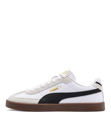 Sneakers Puma Club II Era 397447 07 con suola marrone e punta con dettaglio in camoscio 
