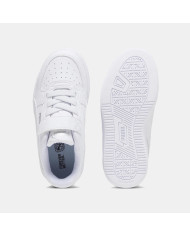 Sneakers kids PUMA CAVEN 2.0AC + PS 393839 02 con tomaia total white 
