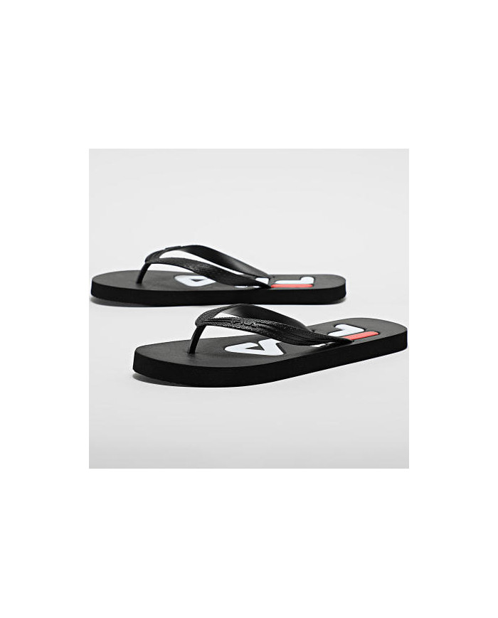 CIABATTE MARE FILA INFRADITO IN GOMMA  FFM0007.80010 NERE 
