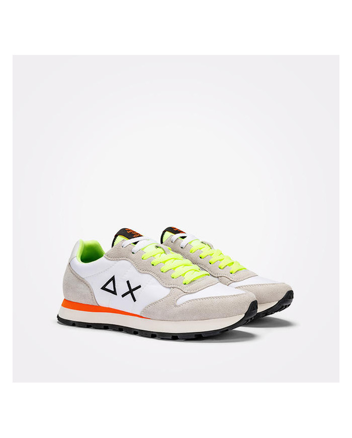 SNEAKERS SUN68 UOMO Z34102 CON LACCI COLORATI 
