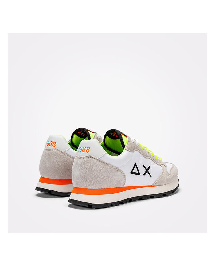 SNEAKERS SUN68 UOMO Z34102 CON LACCI COLORATI 
