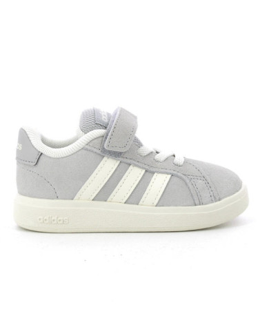 Sneakers bambino ADIDAS GRAND COURT 00S EL I JR0782 grigio in camoscio 
