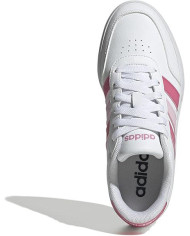 SNEAKERS BAMBINA BIANCA ROSA ADIDAS BREAKNET 3.0 4EL C JS3684
