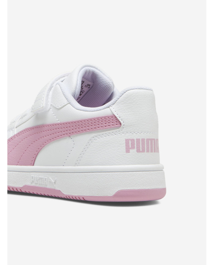 Sneakers bimbo PUMA REB-L AC+PS 398995 09 bianca e rosa
