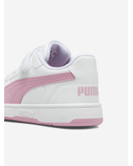 Sneakers bimbo PUMA REB-L AC+PS 398995 09 bianca e rosa
