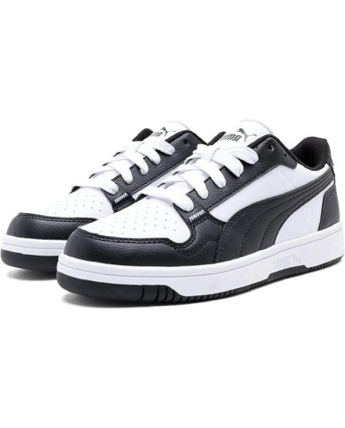 Scarpe da ginnastica PUMA REB-L JR 398993 01 nere e bianche 
