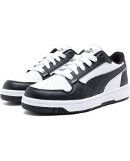 Scarpe da ginnastica PUMA REB-L JR 398993 01 nere e bianche 
