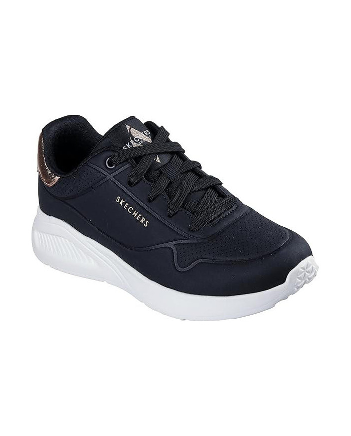 sneakers SKECHERS DONNA 177291\BLK senza camera d'aria con chiusura lacci 
