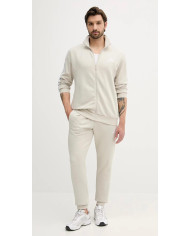 ADIDAS Tuta completa beige con iconiche righe bianche modello M 3S FL TT TS JX5547
