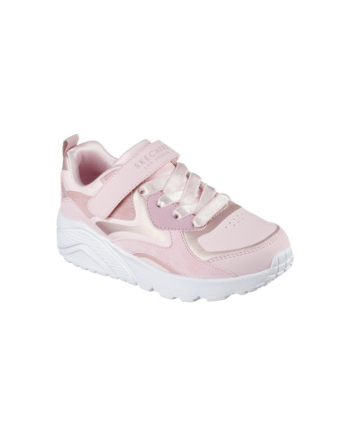 Scarpe da ginnastica SKECHERS KIDS 310380L con lacci finti e strappo e suola alta 
