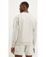 Adidas Felpe Je6377 Alumin essential con tre righe laterali 
