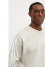 Adidas Felpe Je6377 Alumin essential con tre righe laterali 
