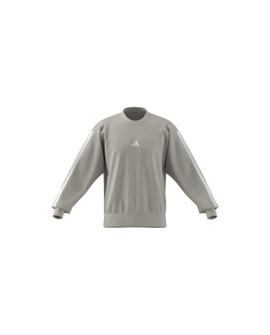 Adidas Felpe Je6377 Alumin essential con tre righe laterali 
