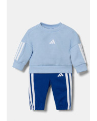 ADIDAS TUTA completa per bambini sui toni del con righe laterali bianche 
