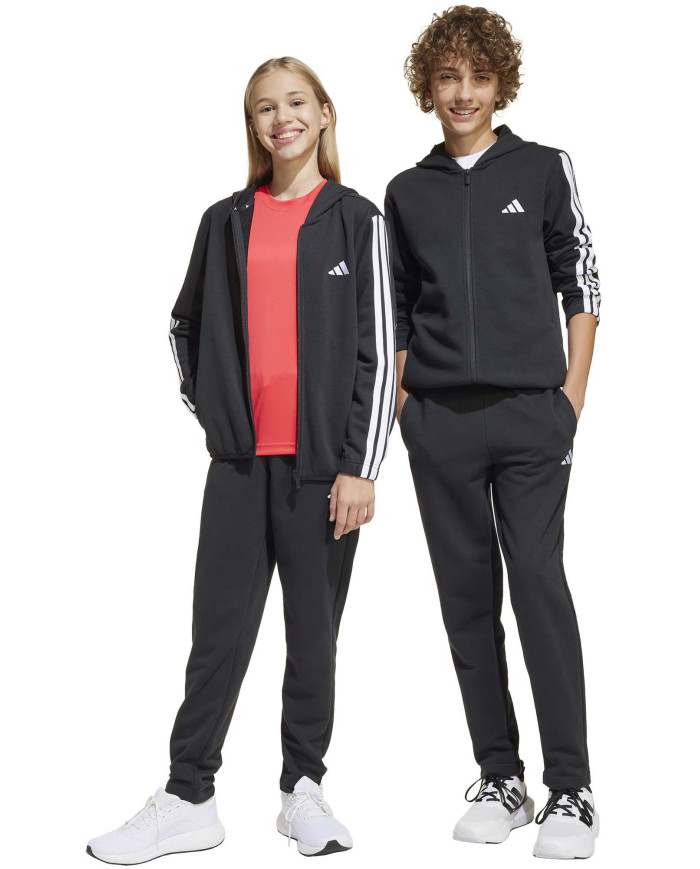 TUTA ESSENTIALS ADIDAS JD6505 JUNIOR UNISEX NERO 
