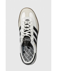 ADIDAS HANDBALL SPEZIAL IE3403 BIANCHE CON DETTAGLI NERI E SUOLA MARRONE 
