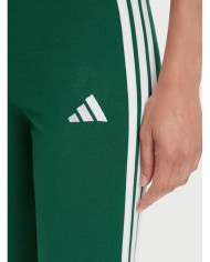 Adidas Leggings verdi con tre strisce laterali bianche KB7663
