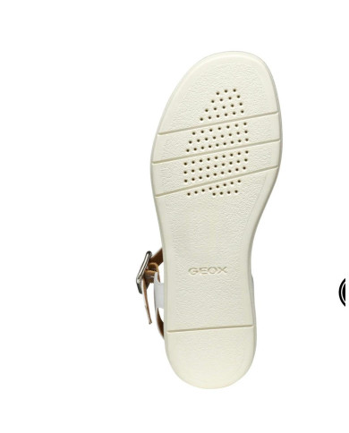 Sandali GEOX con zeppa Donna Bianco modello D550EG0BCDS 
