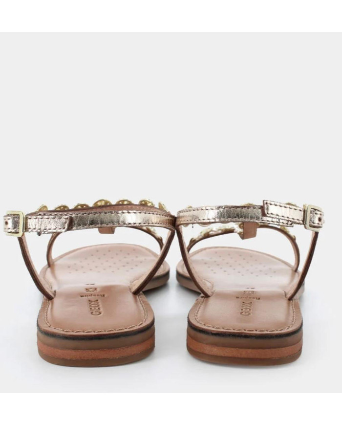 GEOX SANDALI D55YMI modello Maddaluiac in pelle 
