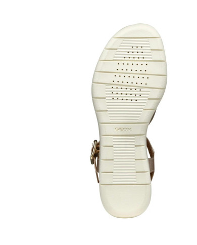 Sandali con zeppa e doppie fasce a incrocio con micro-glitter GEOX D MELICONIA D550EG
