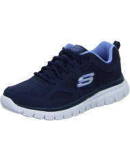 Sneakers in tela blu SKECHERS MEMORY FOAM 52635 
