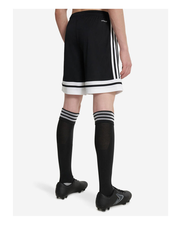 Adidas pantaloncini bambini nero e bianco Squa25 
