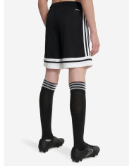 Adidas pantaloncini bambini nero e bianco Squa25 

