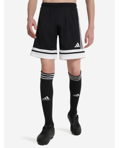 Adidas pantaloncini bambini nero e bianco Squa25 
