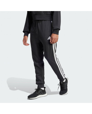 adidas pantaloni lunghi neri e bianchi da uomo sportswear M 3S Ft 


