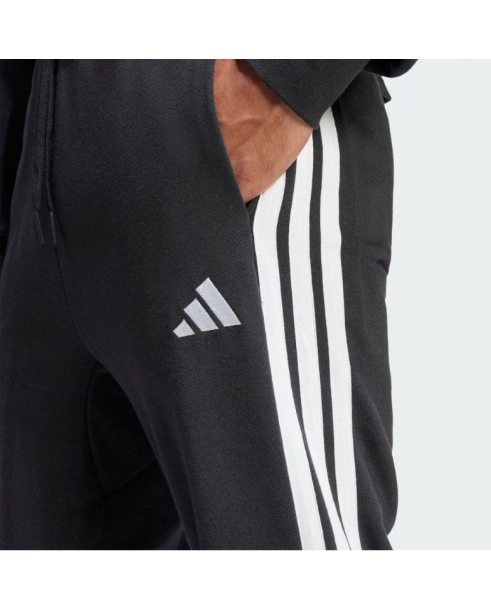 adidas pantaloni lunghi neri e bianchi da uomo sportswear M 3S Ft 


