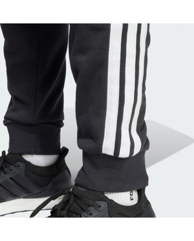 adidas pantaloni lunghi neri e bianchi da uomo sportswear M 3S Ft 


