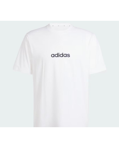 Una t-shirt comoda e facile da indossare JE9000 bianca essenziale con logo 

