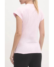 adidas t-shirt in cotone Essentials Linear donna colore rosa JG8659

