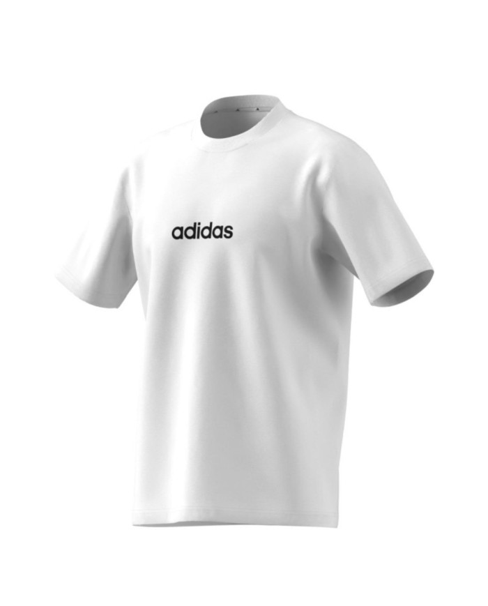 Una t-shirt comoda e facile da indossare JE9000 bianca essenziale con logo 

