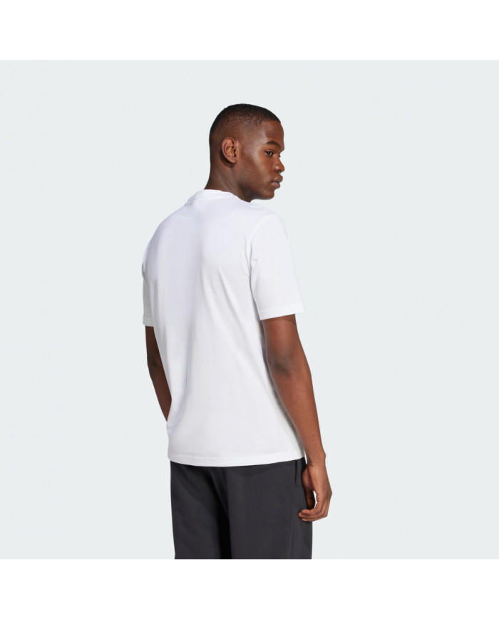 Adidas sportswear Essentials Big Logo Tee bianco con logo nero 


