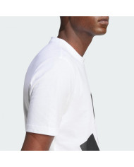 Adidas sportswear Essentials Big Logo Tee bianco con logo nero 


