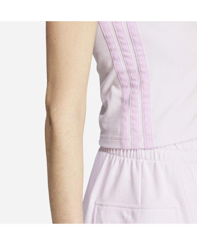 Adidas Essenziale con 3 Strisce Slim Tee JE1248 color lavanda
