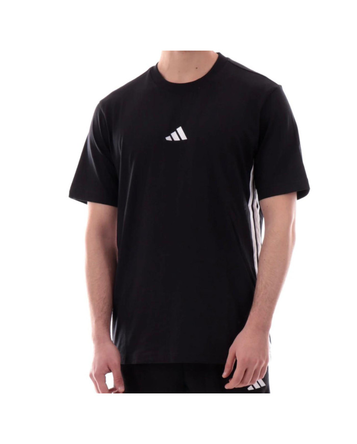 Adidas Essentials t-shirt in cotone da uomo color nero JD1906

