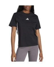 adidas Essentials t-shirt da donna in cotone nero
