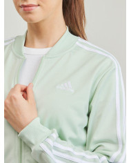 Adidas tuta completa verde modello basic Essentials Set Tuta Sportiva Strisce IX1094
